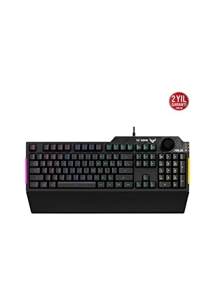 Tuf Gamıng K1 Rgb Mech Brane Turkce Oyuncu Klavyesı Ozel Ses Dugmesı Yan Isık Cubugu Armoury Create Ozellıklı Suya ve Toza Dayanıklı fiyatları