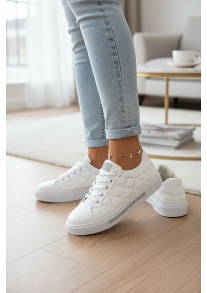 Taş Detaylı Tam Ortopedik Rahat Günlük Kadın Ayakkabı fiyatları