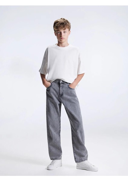 Loose Fit Erkek Çocuk Jean Pantolon (W5)