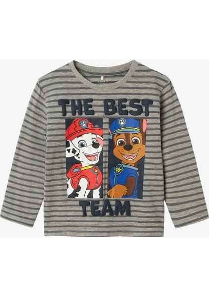 Erkek Çocuk Baskılı Uzun Kollu T-Shirt fırsatları