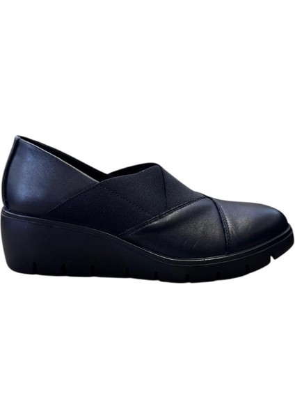 IMAC Jenifer Geniş Kalıp Kadın Lastikli Dolgu Topuk Ayakkabı 855470