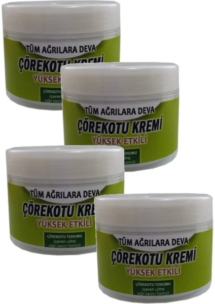 Organicsun Çörek Otu Yağı Rahatlatıcı Masaj Kremi 100ML X4 Adet