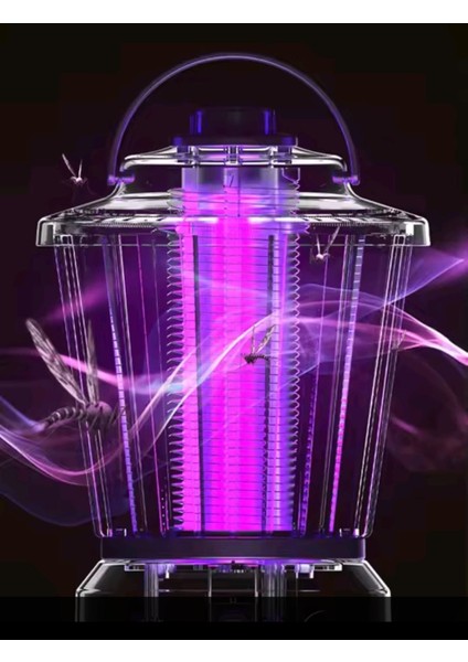 Siyah Şarjlı Uv Işıklı Elektrikli Sivrisinek Öldürücü Lamba Sinek Kovucu Sineksavar fiyatları