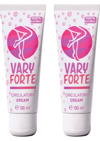 Vary Forte Tüp Yoğun Varislerinize Güçlü Etkide Krem 100 ml 2 Adet