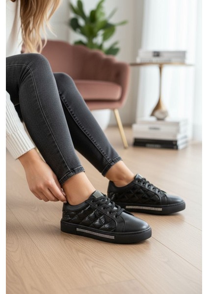 Taş Detaylı Tam Ortopedik Rahat Günlük Kadın Ayakkabı fiyatları