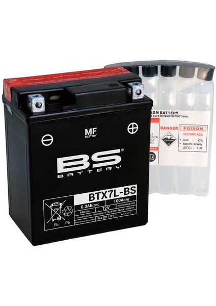 Aprılıa Leonardo / St 150 BTX7L-BS Motosiklet Aküsü