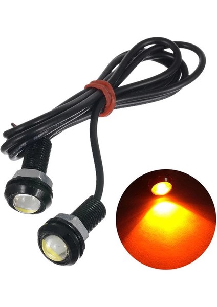 Kartal Gözü Ayna Altı LED Gündüz Ledi Turuncu