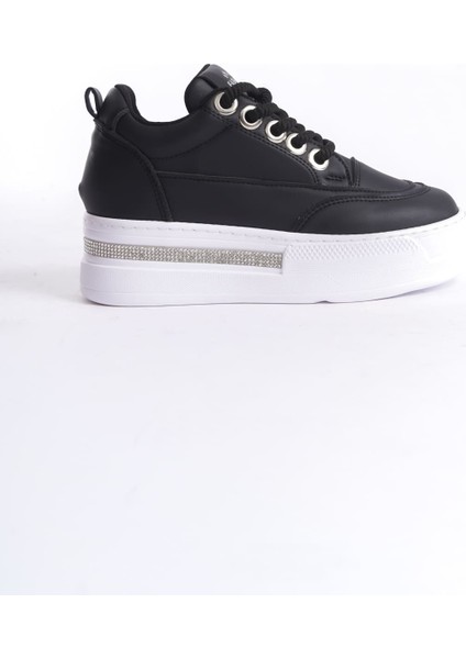 Alice Siyah Kadın Gizli Topuklu Sneaker
