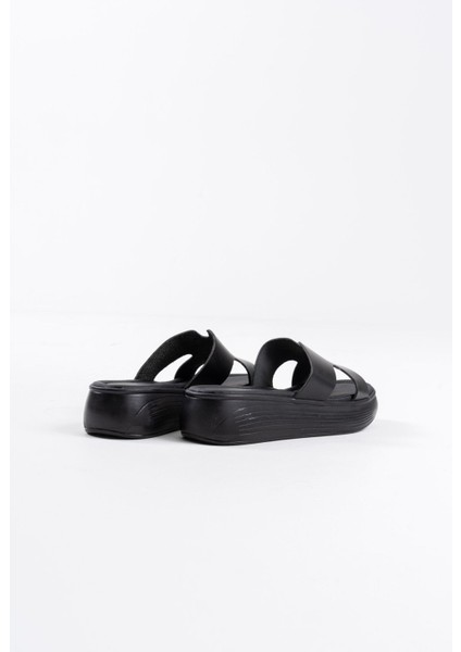 Borlina Siyah Hakiki Deri Terlik modelleri