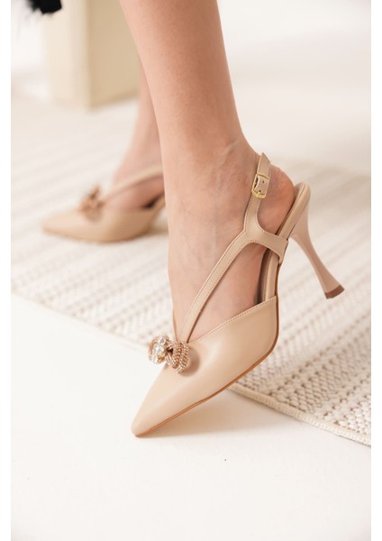 Wines Kadın Nude Topuklu Ayakkabı indirimleri