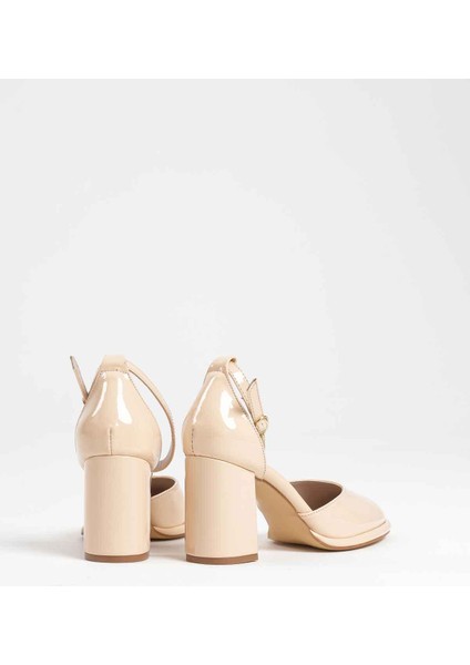 Theresa Açık Sarı Rugan Kadın Topuklu Ayakkabı indirimleri