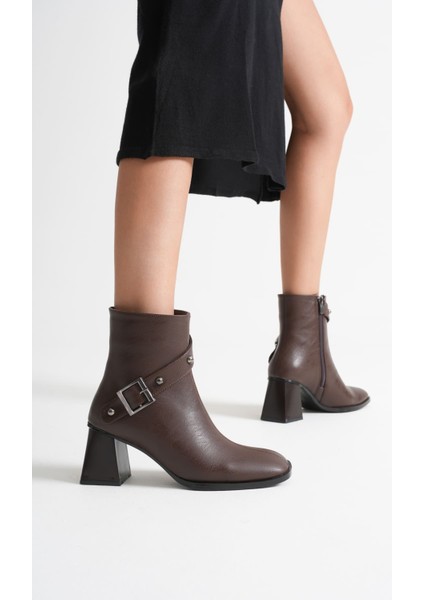 Vera Kadın Acı Kahve Topuklu Bot fiyatları