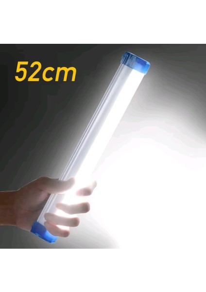 Sarjlı Kamp Karavan Çadır Sarjlı Florosan 52 cm Lamba Fonksiyonel Işıldak fiyatları