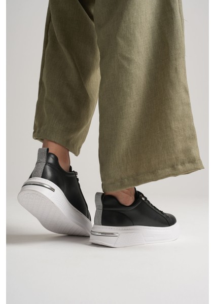 Liza Kadın Şık Günlük Siyah Sneaker indirimleri