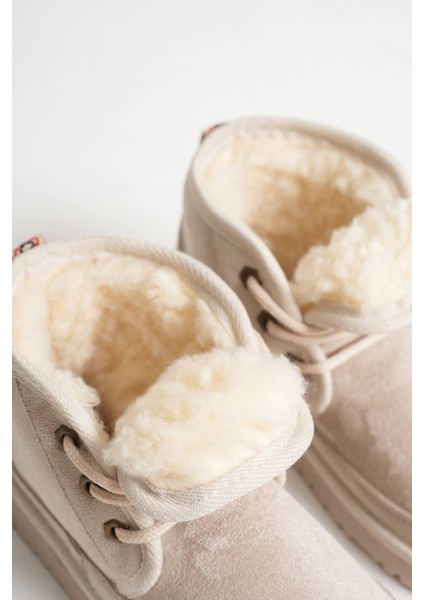 Daria Kadın Kışlık Bej Içi Kürklü Bot fırsatları