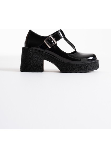 Mathilda Kadın Siyah Rugan Günlük Ayakkabı