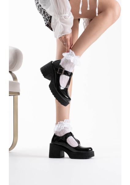 Mathilda Kadın Siyah Rugan Günlük Ayakkabı indirimleri