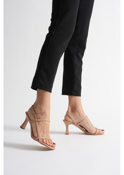 Monya Kadın Nude Topuklu Sandalet fiyatları