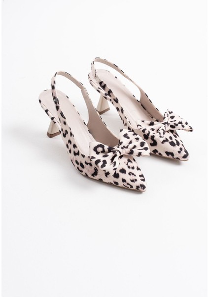 Serra Leopar Kadın Topuklu Ayakkabı fiyatları