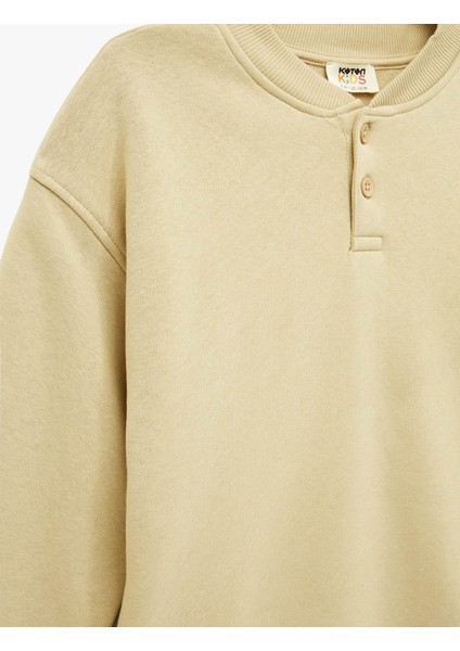 Bej Erkek Çocuk Sweatshirt 6WKB10064TK modelleri