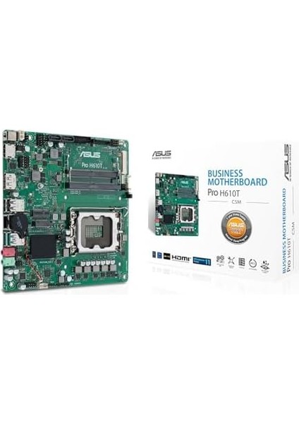 Pro H610T-CSM Intel H610 LGA1700 Ddr5 5600 Dp HDMI Lvds M2 Usb3.2, Anakart fiyatları