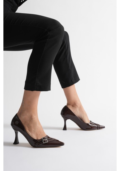 Maya Kadın Acı Kahve Rugan Ayakkabı fiyatları