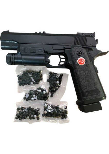 Büyük Lazerli Boncuklu Tabanca + 5 Paket Boncuk modelleri