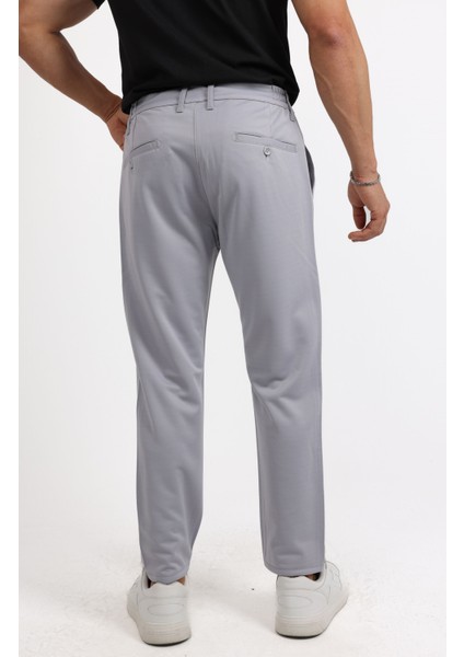 Modern Tarz Desenli Örme Jogger Erkek Pantolon fırsatları