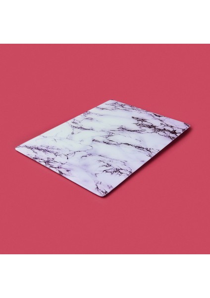 Mermer Desenli Cam Kesme Tahtası - Beyaz - 30X40 cm modelleri