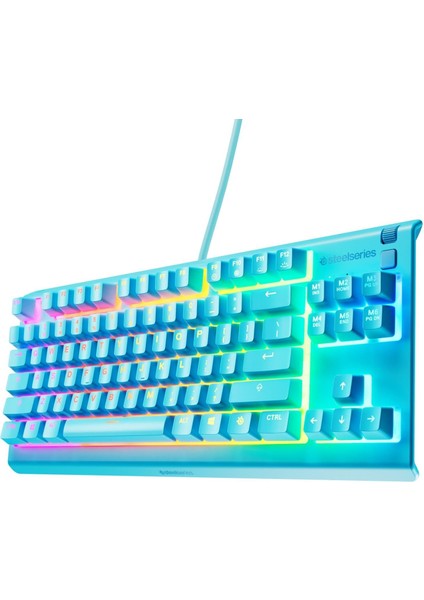 Apex 3 Tkl Rgb Suya ve Toza Dayanıklı Türkçe Gaming Klavye - Mavi