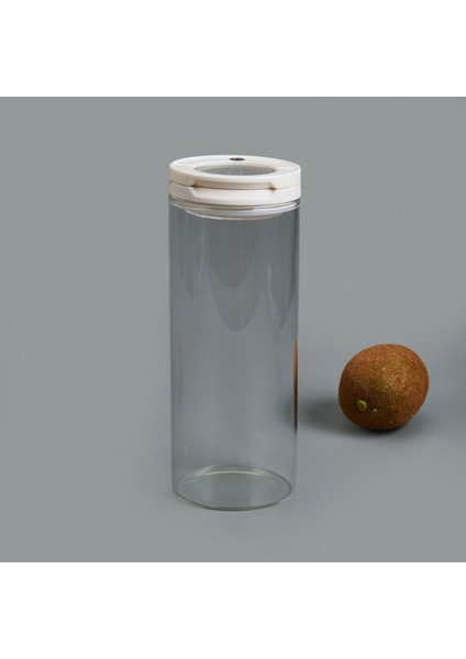 Vakumlu Cam Kavanoz - Şeffaf / Beyaz - 800 ml modelleri