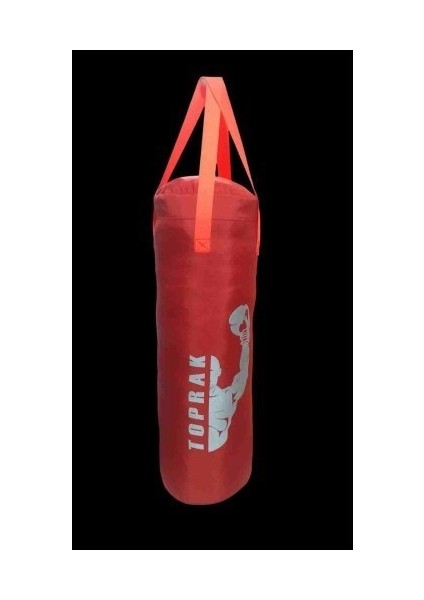 Boks Torbası Eldiven ve Karabina Hediyeli Içi Dolu 60X22CM Kırmızı fiyatları