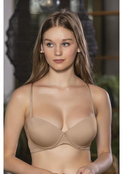 Arkası Çaprazlı Sütyen Cappucino (MGP11180)