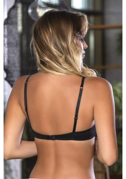 Günlük Kullanıma Uygun Pamuklu Üçgen Sütyen Siyah (MGP1960) fiyatları