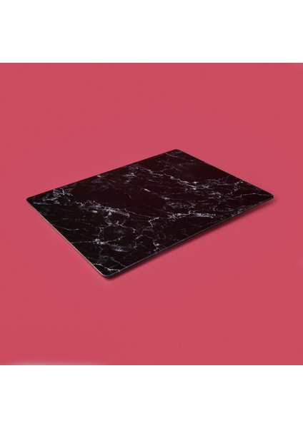 Mermer Desenli Cam Kesme Tahtası - Siyah - 30X40 cm modelleri