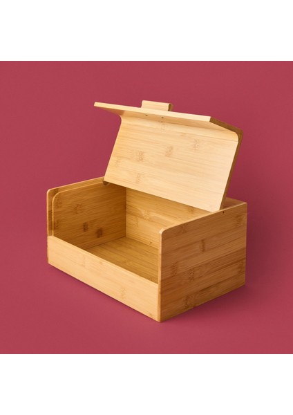 Agata Bambu Ekmek Dolabı - Açık Kahverengi modelleri