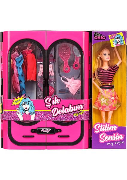 Anlıly Elbise Dolaplı Bebek 1 Adet