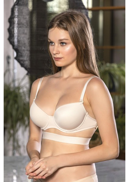 Günlük Kullanıma Uygun Aparatlı Sütyen Ten (MGP1480)