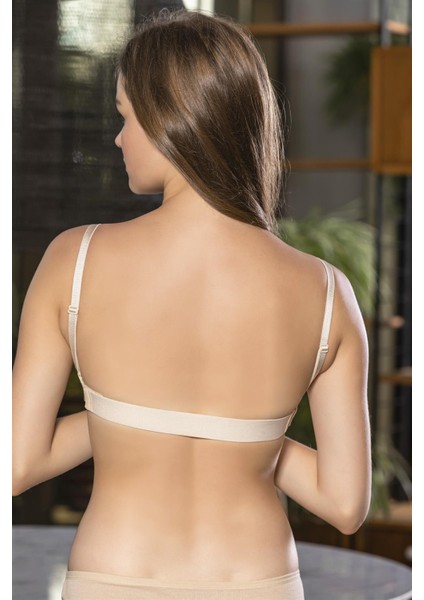 Günlük Kullanıma Uygun Aparatlı Sütyen Ten (MGP1480) modelleri