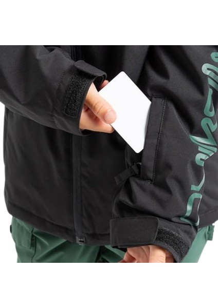 Mission Youth Jk Erkek Çocuk Siyah Snowboard Ceketi fırsatları