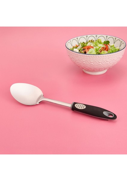 Kitchen Servis Kaşığı - Siyah - 32 cm