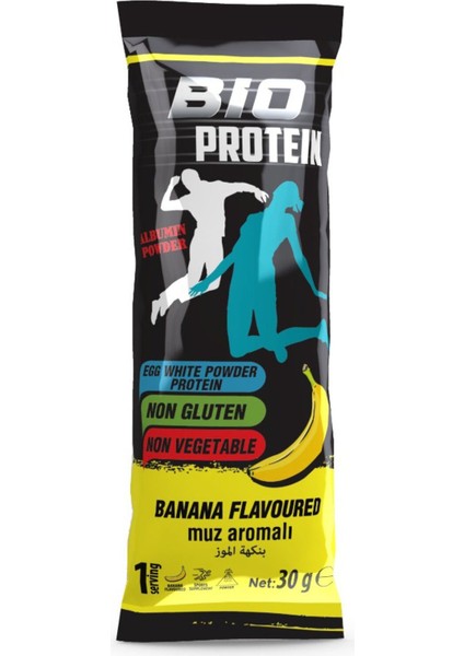 Muz Aromalı Protein Tozu 30 G