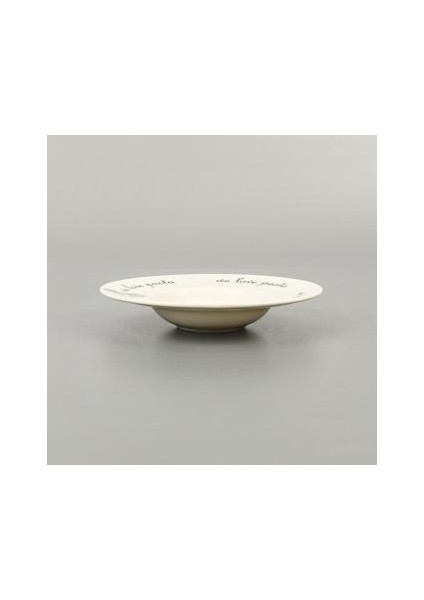 Kitchen We Love Pasta Makarna Tabağı - Beyaz - 27 cm fiyatları