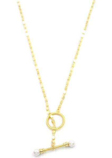 Incili Ezme Zincir Kolye - Altın fiyatları