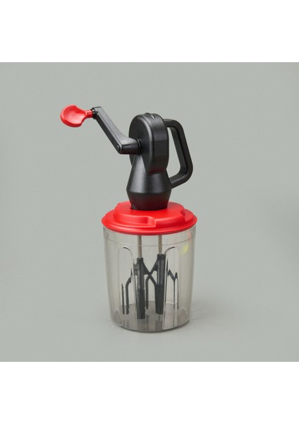 Twin Mix Hazneli El Mikseri - Siyah / Kırmızı