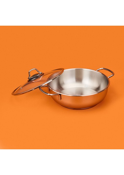 Paslanmaz Çelik Karnıyarık Tenceresi - Gri - 24 cm modelleri