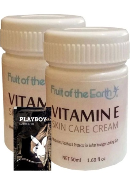Fruit Of The Earth 2li Adet Skin Care Cream Antiaging Krem LFHX0390 50 ml + 1 Adet Jel Hediye