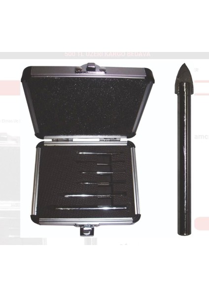 Todrill 50909 Cam Delme Ucu Seti 6 Parça fiyatları