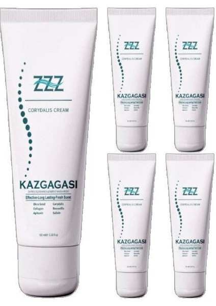 Kaz Gagası Özel Karışımlı Krem 5X100 ml Rahatlatıcı Bakım Kremi