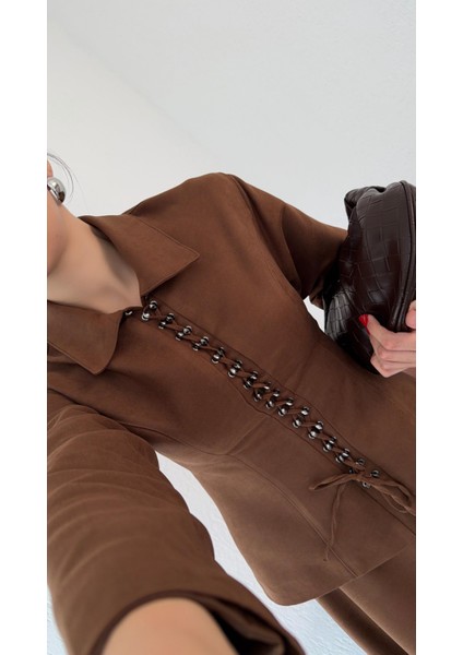 Kancalı Süet Takım modelleri